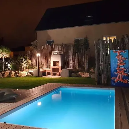 Villa La Thelma 5 Etoiles, Piscine, Sauna Et Jacuzzi Granville