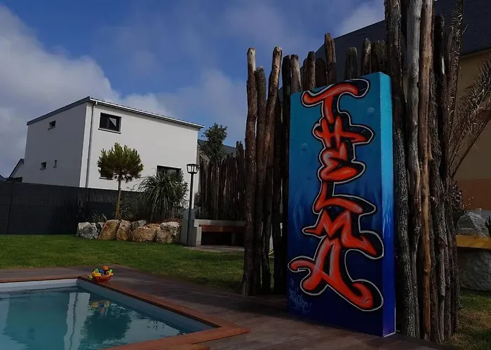 La Thelma 5 étoiles, Piscine, Sauna Et Jacuzzi * Granville