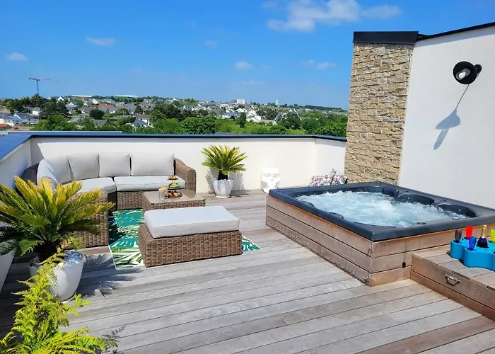 La Thelma 5 étoiles, Piscine, Sauna Et Jacuzzi