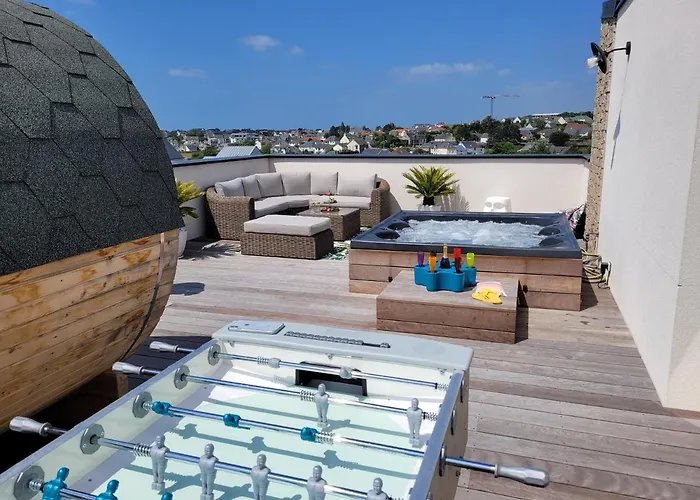 La Thelma 5 étoiles, Piscine, Sauna Et Jacuzzi